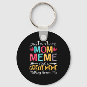 I'm a mom meme great meme happy mother's day 2025 keychain