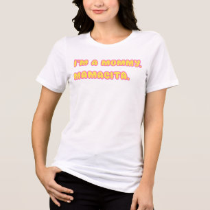 I'm a Mommy Mamacita Funny Huda Love Inspired Tri-Blend Shirt