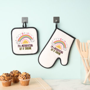 I'm A Motherf*cking Ray of Sunshine Bath Towel Set