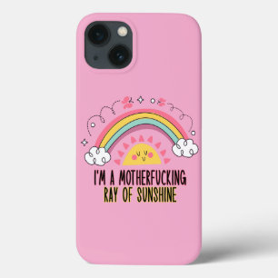 I'm A Motherf*cking Ray of Sunshine Bath Towel Set iPhone 13 Case