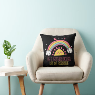 I'm A Motherf*cking Ray of Sunshine Bath Towel Set Throw Pillow