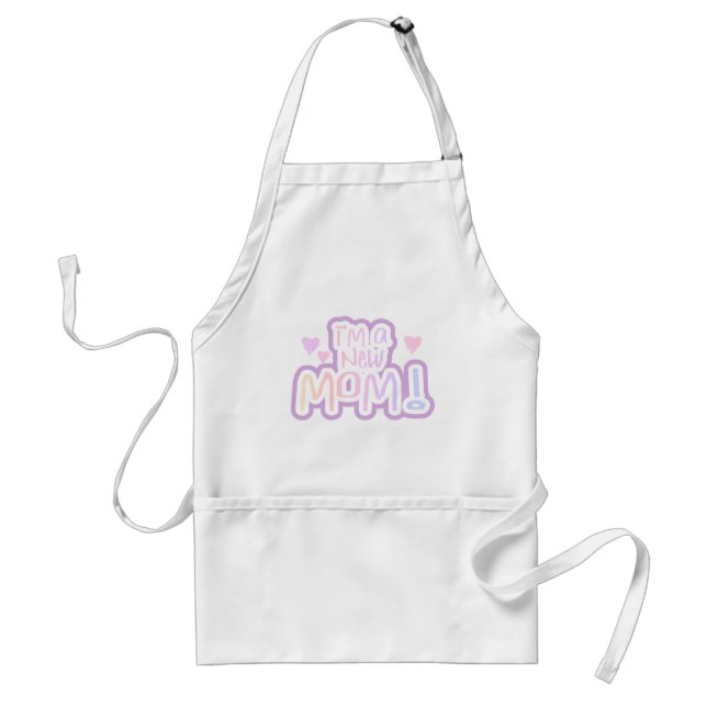 I'm a New Mom Tshirts and Gifts Standard Apron (Front)
