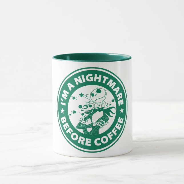 I'm A Nightmare Before Coffee Mug (Center)