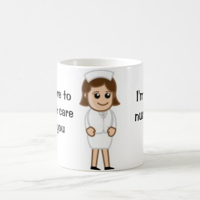 I'm A Nurse Coffee Mug (Center)