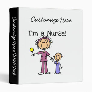 I'm a Nurse T-shirts and Gifts Binder
