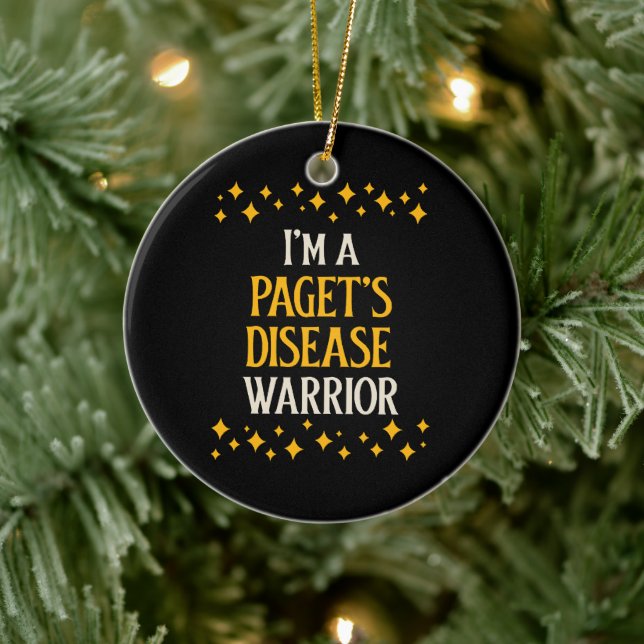 I'm a Paget's Disease Warrior Ceramic Ornament (Tree)