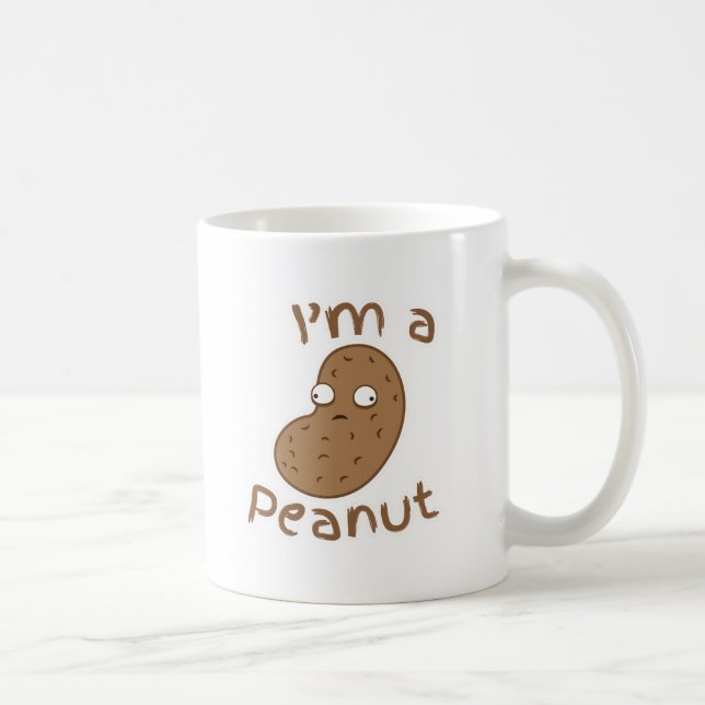 I'm a PEANUT Coffee Mug (Right)