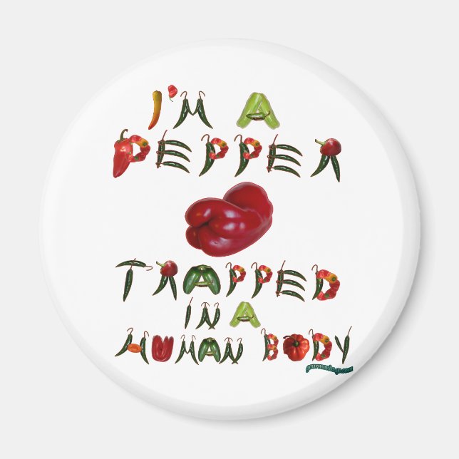 I'm a Pepper II Magnet (Front)