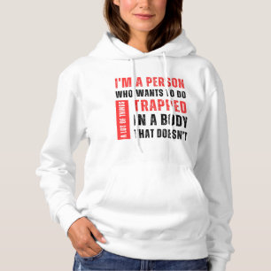Im A Person Who Wants To Do A Lot Of Things Funny Hoodie