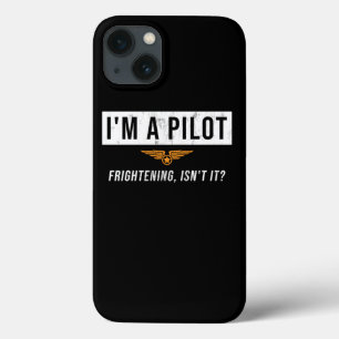IM A Pilot Frightening IsnT It Distressed iPhone 13 Case