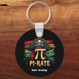 I'm a Pirate Pi Day A Funny Math Adventure Keychain