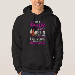 I'm A Pisces Girl Black Women February March Bday_ Hoodie