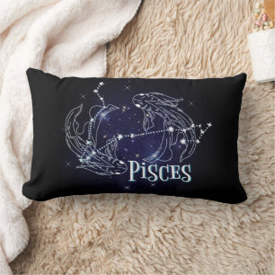 Im A Pisces Zodiac.Trendy Pisces Zodiac Sign Lumbar Pillow