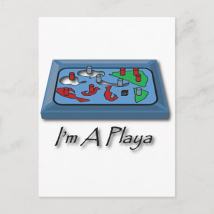I'm A Playa Postcard