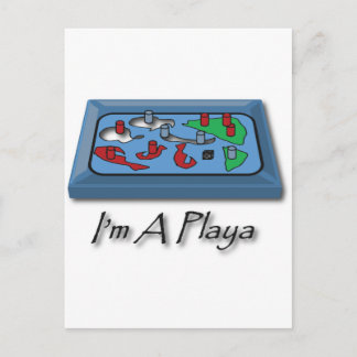 I'm A Playa Postcard