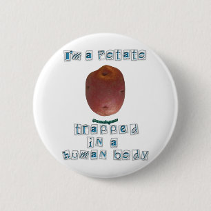 I'm a Potato 2 Inch Round Button