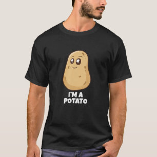 I'm A Potato Funny Vegetarian Food Yam Cute Potato T-Shirt