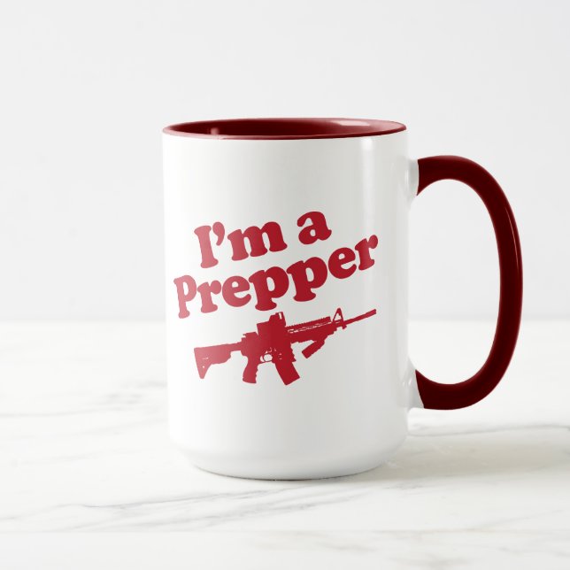 I'm A Prepper Mug (Right)