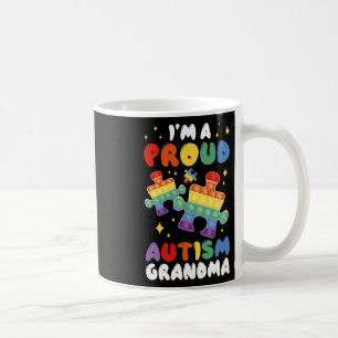 I'm A Proud Autism Grandma Coffee Mug