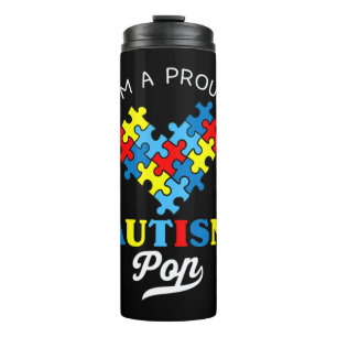 I'm A Proud Autism Pop - Perfect for grandpa who h Thermal Tumbler