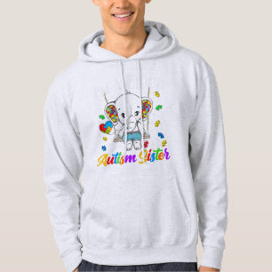 I'm A Proud Autism Sister, strong encouragement an Hoodie