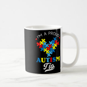 I'm A Proud Autism Tio Autism Awareness Uncle Neph Coffee Mug