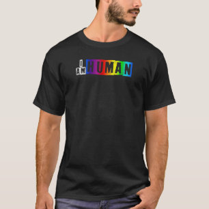 Im A Proud Human Lgbt Pride T-Shirt