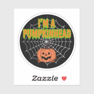 I'm a Pumpkinhead w/ Spiderweb
