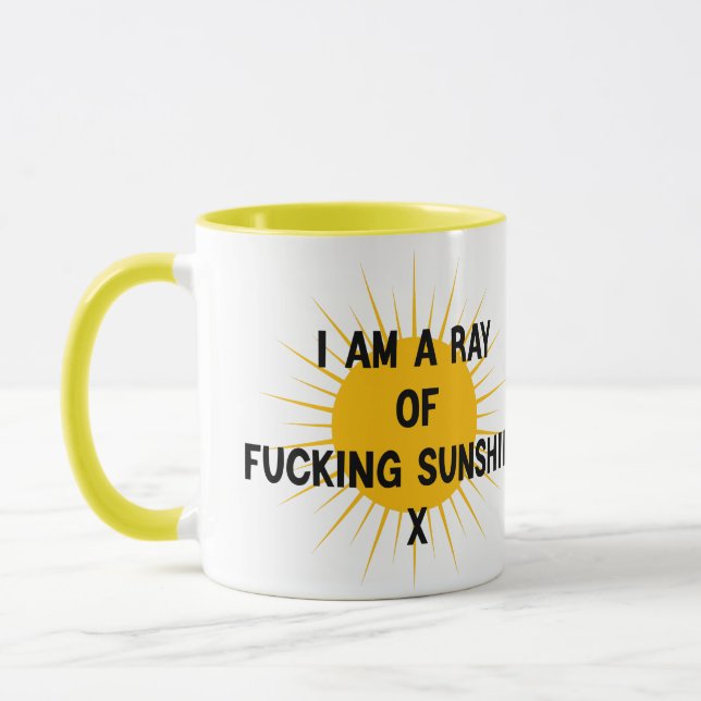 I'm a Ray of F*cking Sunshine X Funny Sarcastic Mug (Left)