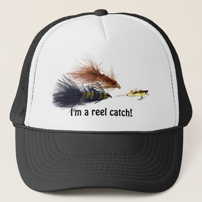 I'm a Reel Catch Trucker Hat (Front)
