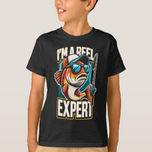 I'm A Reel Expert Fishing Design T-Shirt