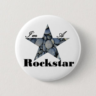 I'M A Rockstar 2 Inch Round Button
