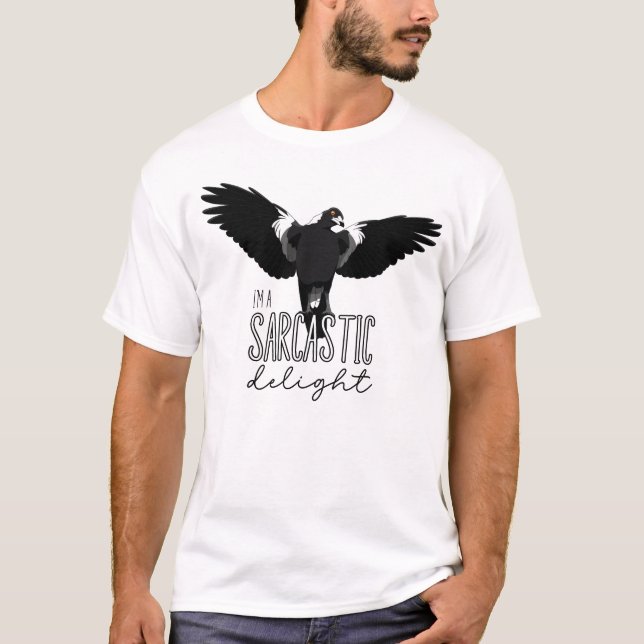 I'm a sarcastic delight funny shirt (Front)