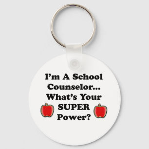 I'm a School Counsellor Keychain