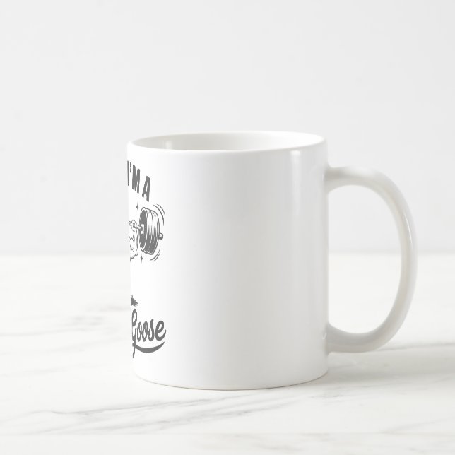 "I'm a Serious Goose" Mug (Right)