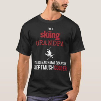 Im a skiing funny yoga clothing animal lover gifts T-Shirt