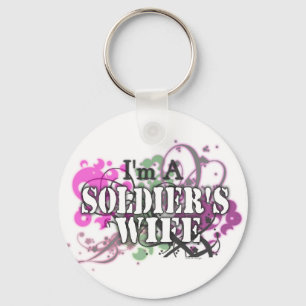 I'm a Soldier's Wife Keychain