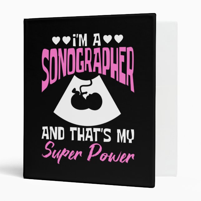 I'm A Sonographer Binder (Front/Inside)