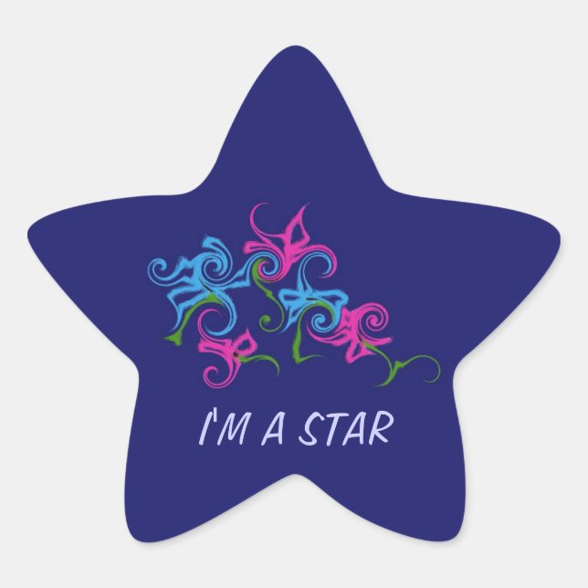 I'm A Star Sticker (Front)