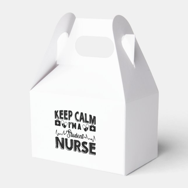 I'm A Student Nurse Favor Box (Front Side)