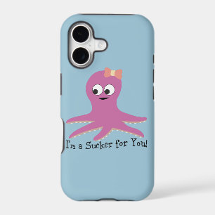 I'm a sucker for you! Pink Octopus