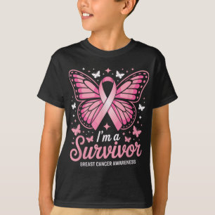 Im A Survivor Breast Cancer Awareness Women T-Shirt