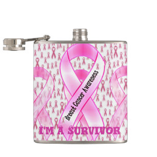 I'm A Survivor_ Hip Flask