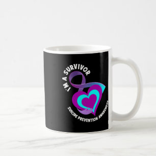 I'm A Survivor Support Suicide Prevention Awarenes Coffee Mug