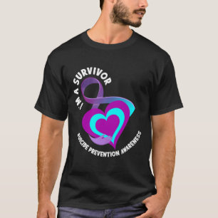 I'm A Survivor Support Suicide Prevention Awarenes T-Shirt