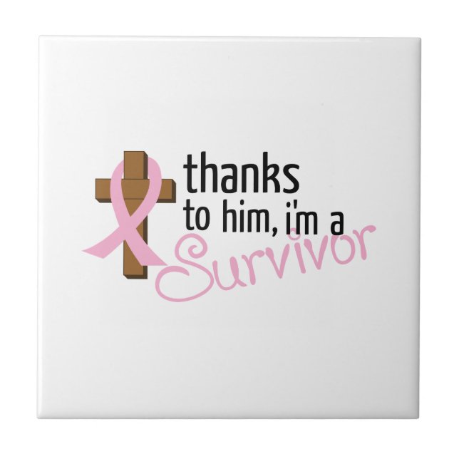 Im A Survivor Tile (Front)