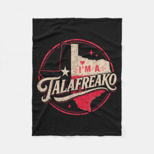 Im A Talao Funny Texas Political Meme Fleece Blanket