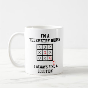 Im A Telemetry Nurse I Always Find A Solution Mug