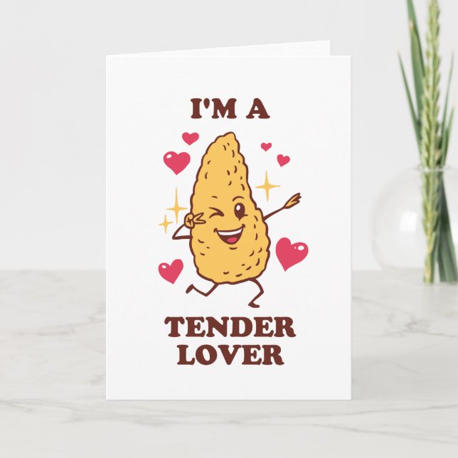 I'm A Tender Lover Card (Front)