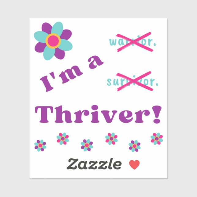 I'm a Thriver! (Sheet)